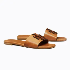 149466-240 INES FLAT SLIDE TAN T.B SANDALS