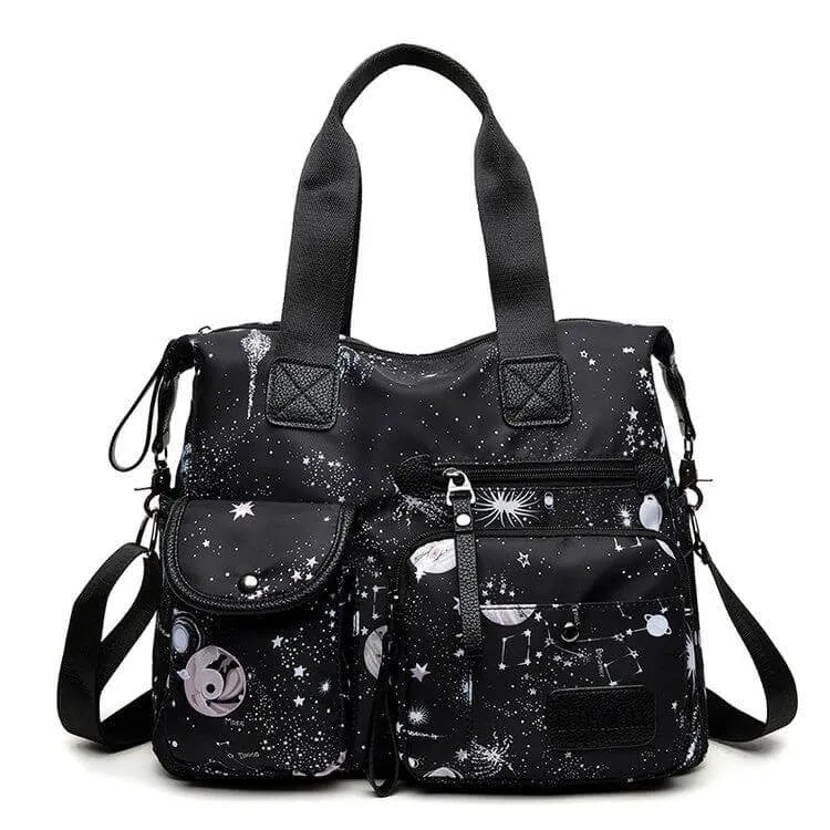 2021 new stylish versatile large-capacity practical nylon fabric casual shoulder bag