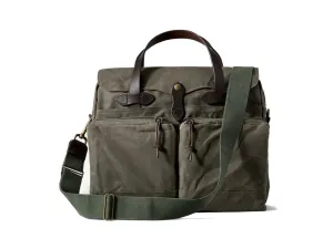 24-hour Tin Cloth Briefcase Otter Green