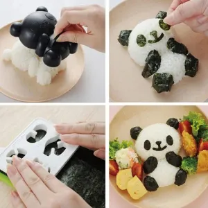 4 in 1 Sushi DIY Panda Rice Mold