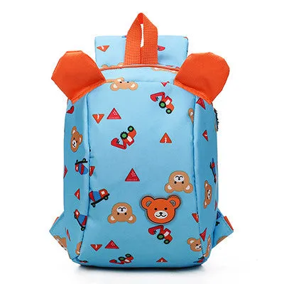 Anti lost backpack for kids Children Backpack aminals Kindergarten School bags for 1-3 years boys girls Bear Toddler backpack