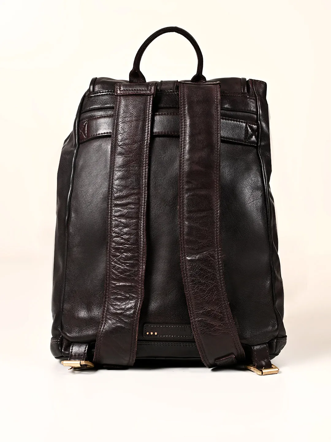 Art N Vintage Samba : Real Leather Brown Backpack