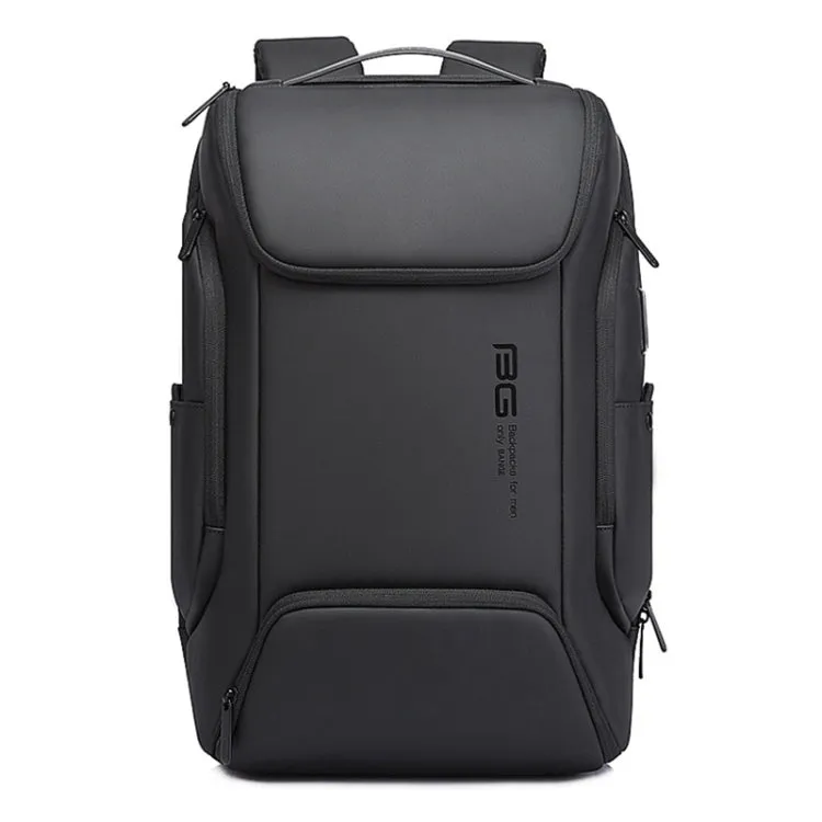 BANGE BG-7267 Men Shoulders Bag Business Waterproof Backpack(Gray)