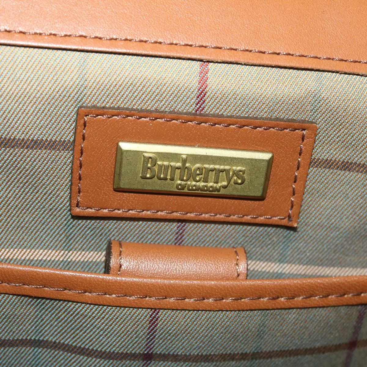 BURBERRYSs Briefcase Leather Brown  bs7549