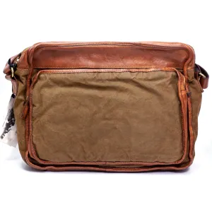 Campomaggi Military Crossbody Leather Pouch