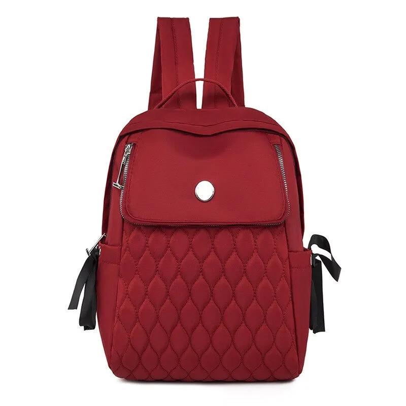 Casual Women Ribbon Backpack