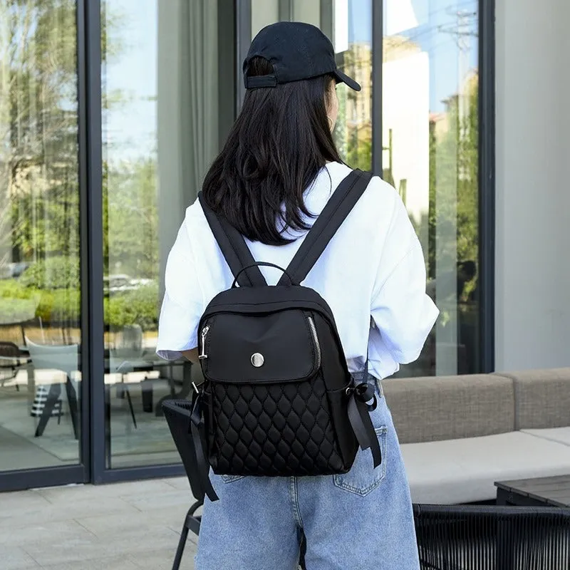 Casual Women Ribbon Backpack