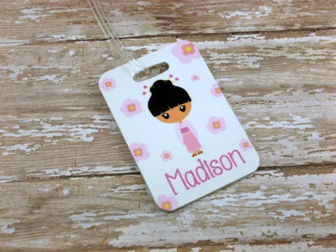 Cherry Blossom Bag Tag