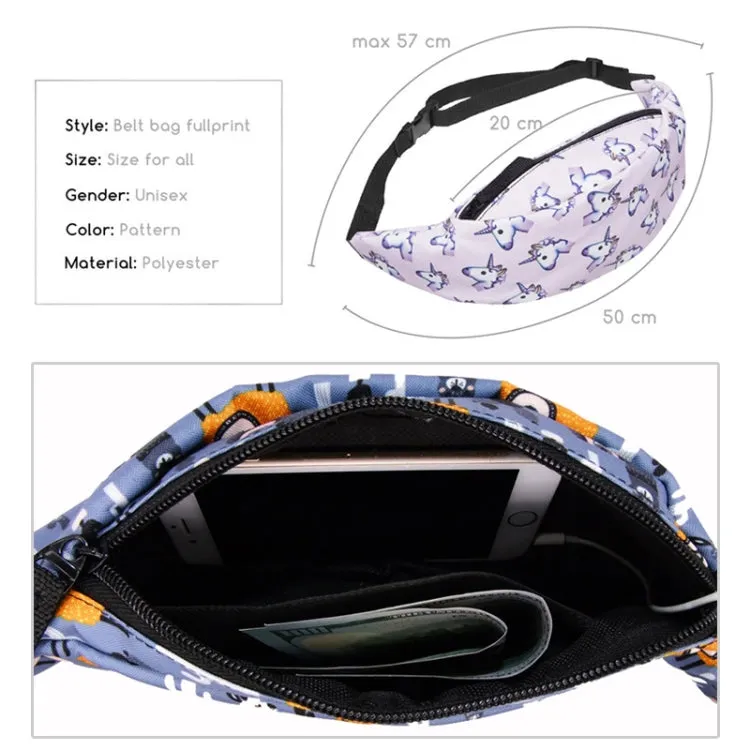 Colorful Waist Bag Fanny Packs Style Belt Bag Women Waist Pack Travelling Bag(yab906)