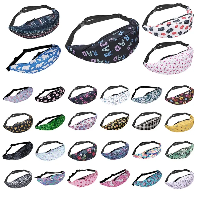 Colorful Waist Bag Fanny Packs Style Belt Bag Women Waist Pack Travelling Bag(yab906)