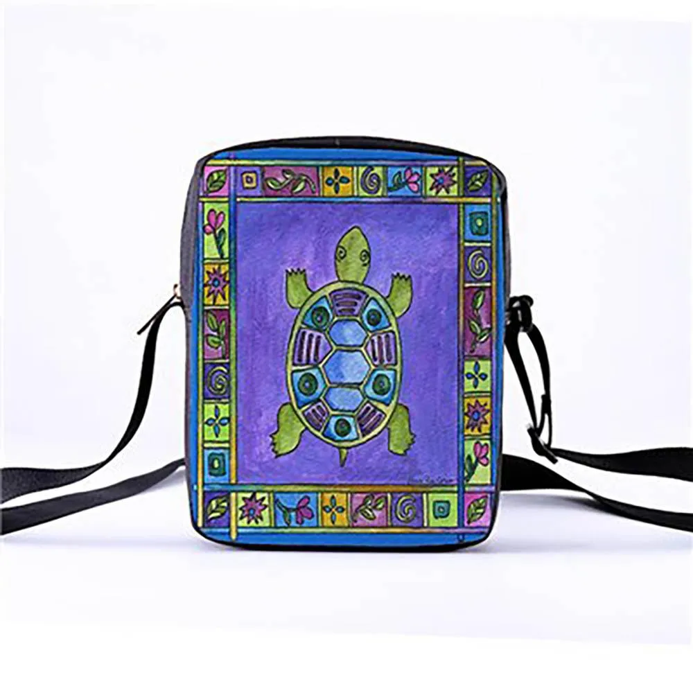 Eco-Friendly Sea Creature Cross Body Messenger Bag