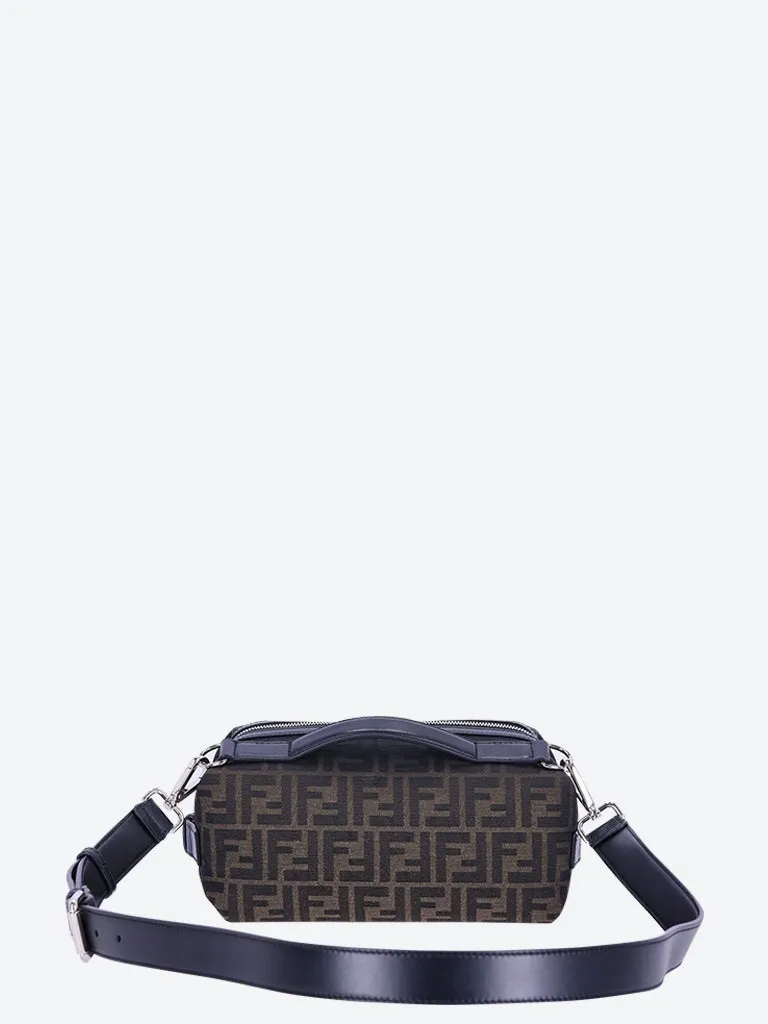 Ff eclissi jacquard shoulder bag