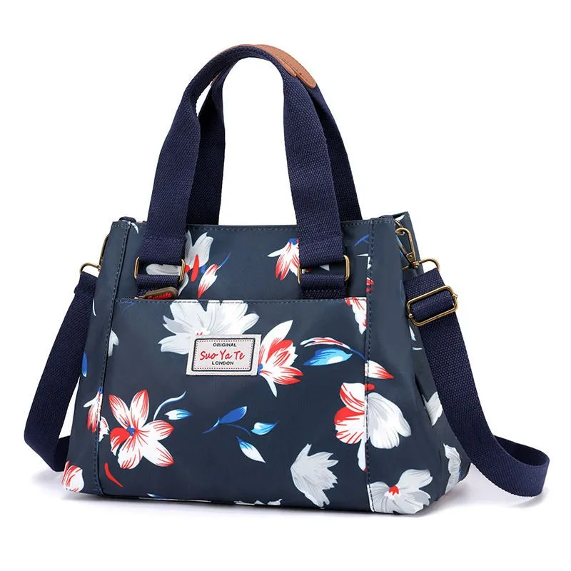 Floral Print Messenger Bag For Women