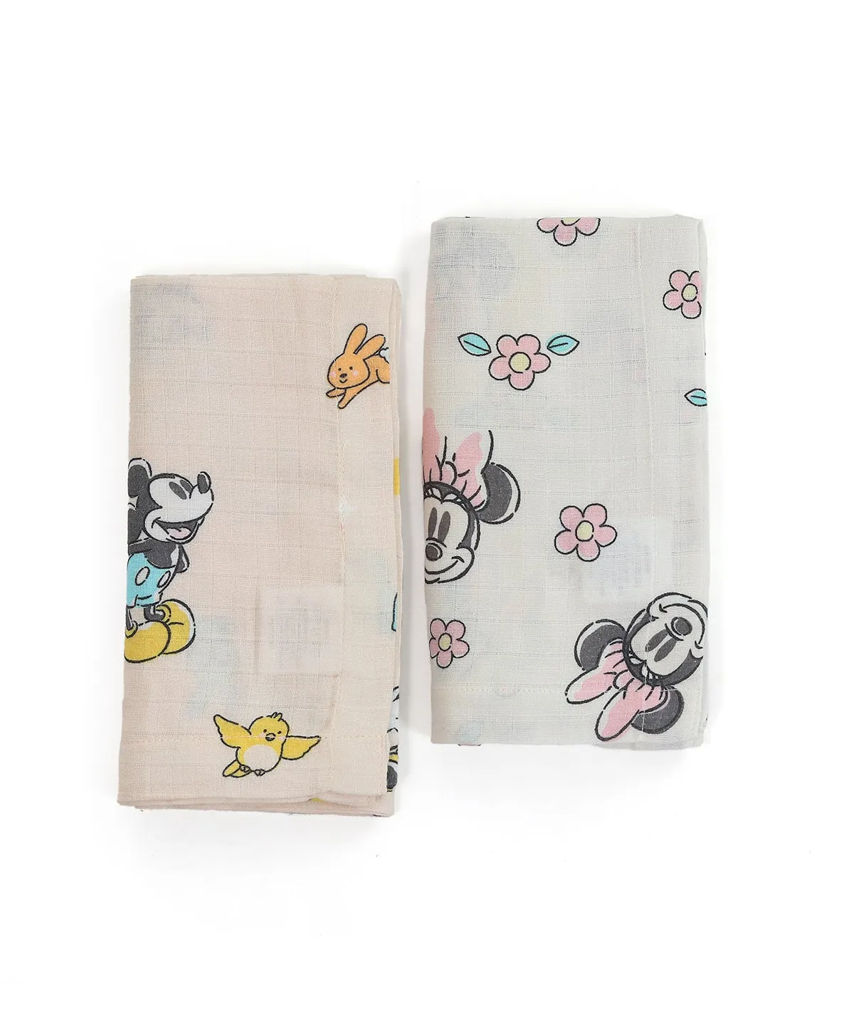 Good Night Minnie Muslin Baby Swaddles (Pack of 2)