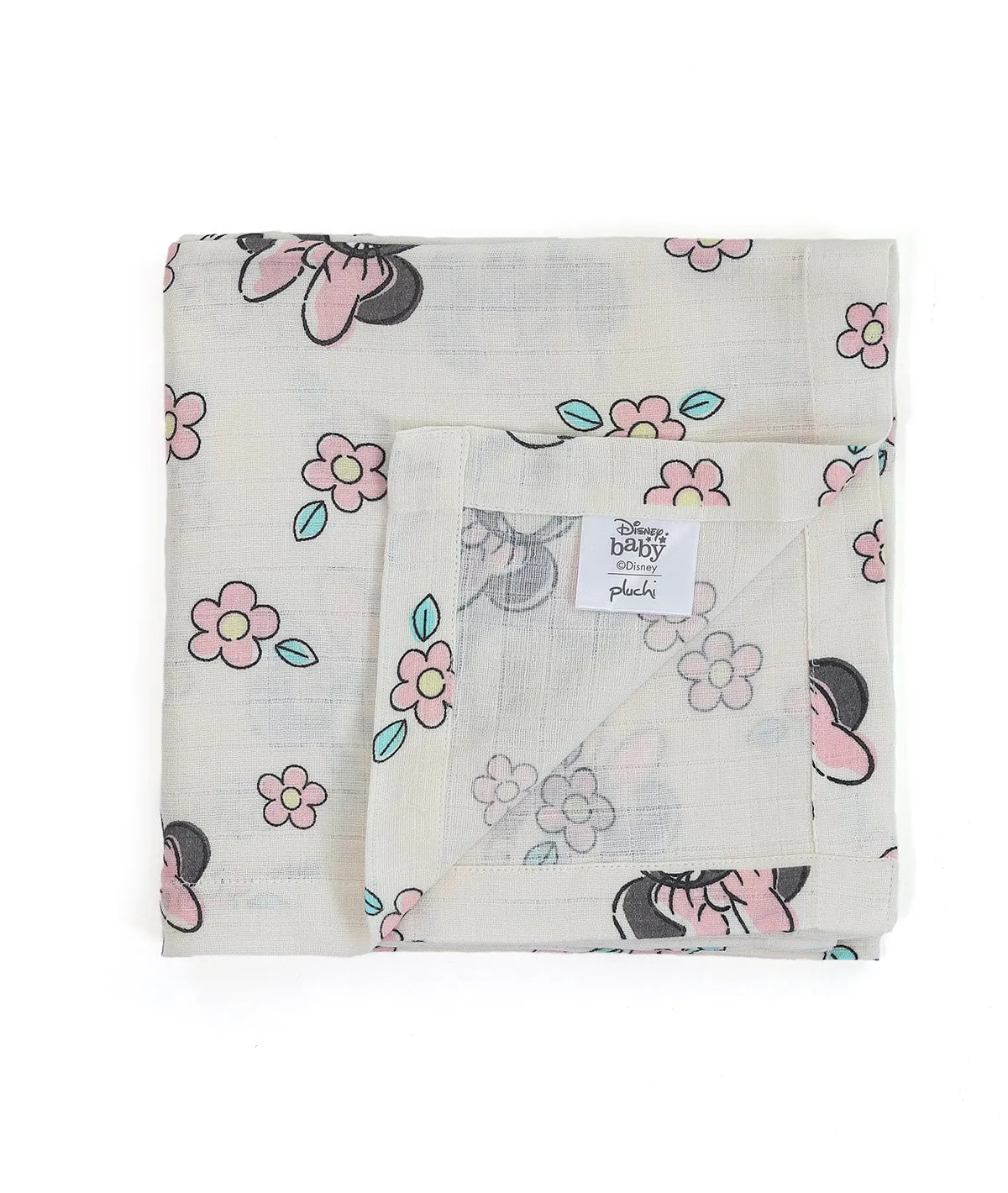 Good Night Minnie Muslin Baby Swaddles (Pack of 2)