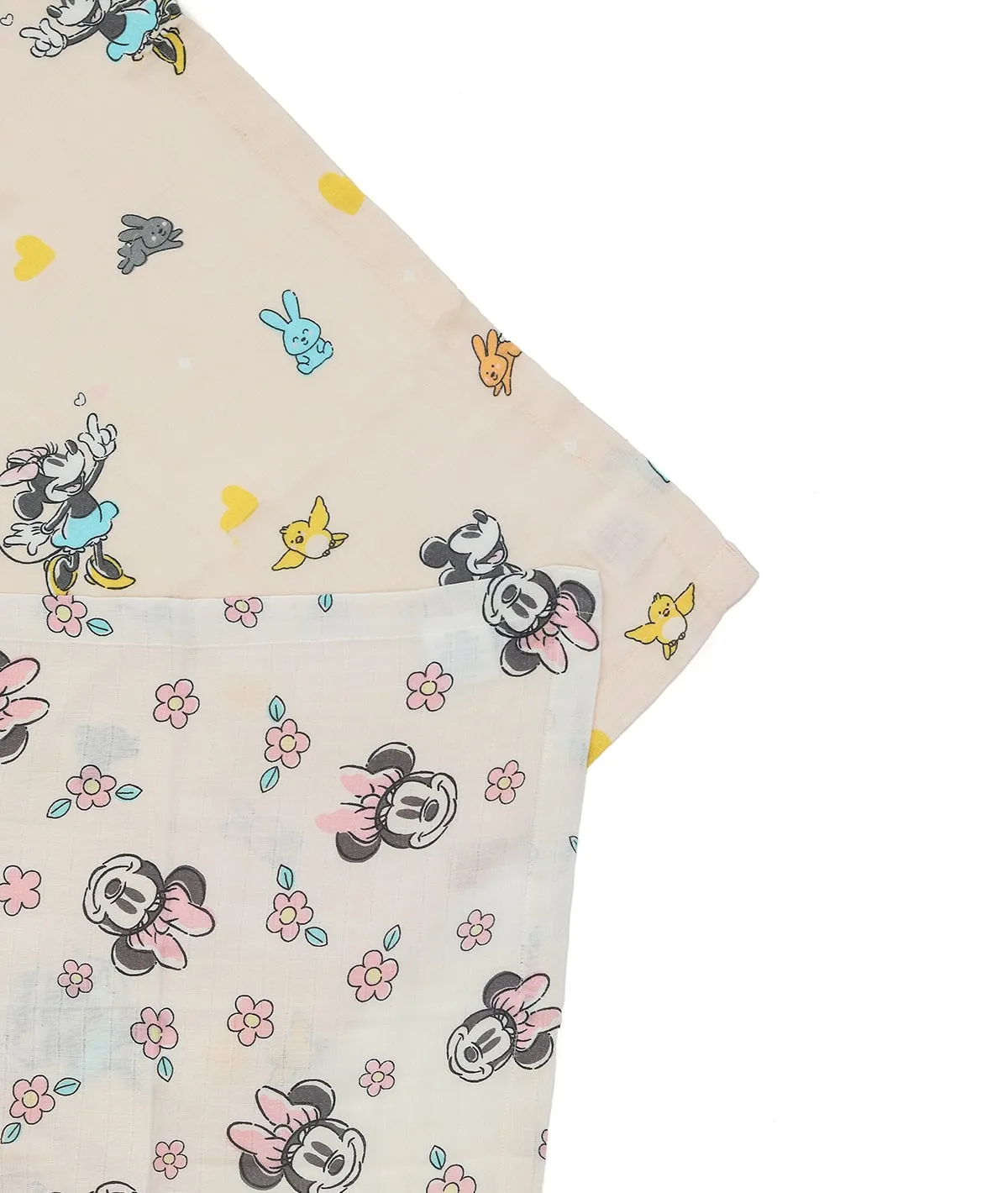 Good Night Minnie Muslin Baby Swaddles (Pack of 2)