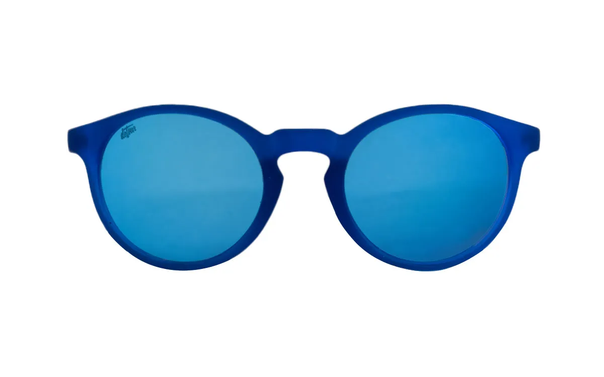 Guppy Kids Frosted Blue- Electric Blue Lens