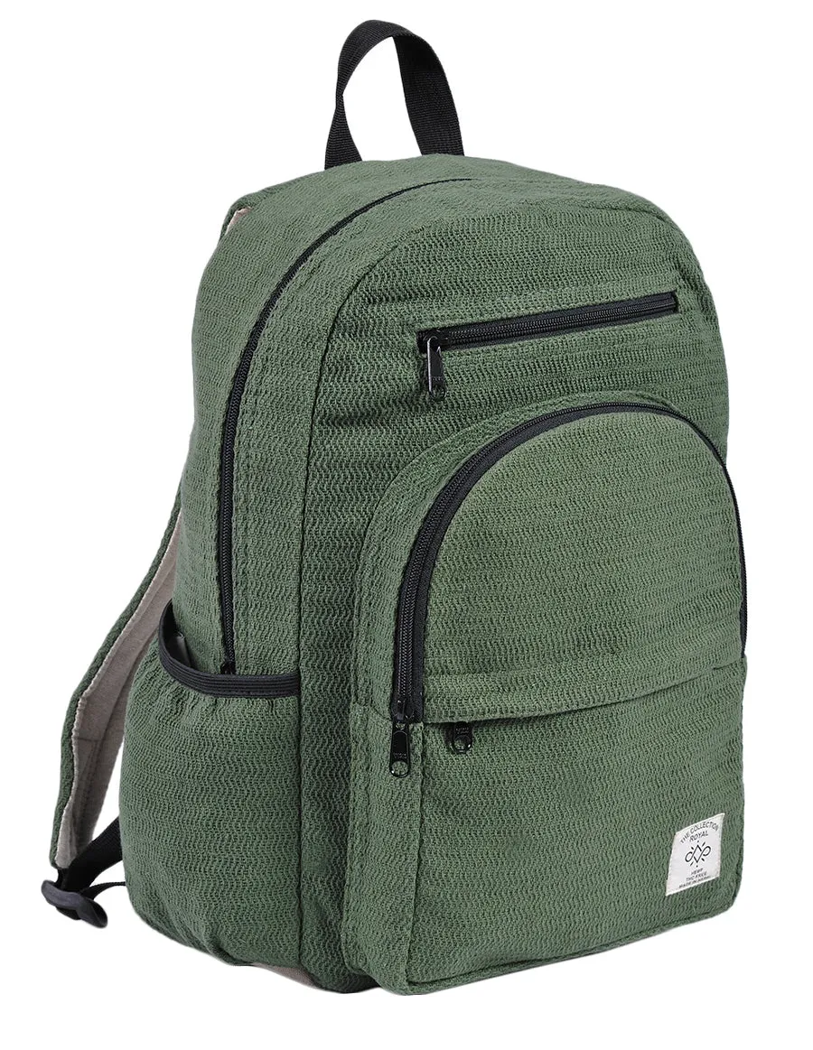 Hemp & Cotton Back Pack Bag