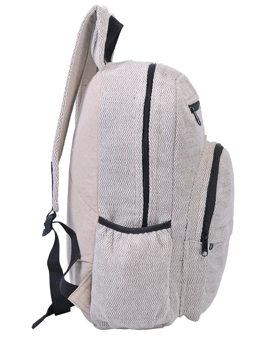 Hemp & Cotton Back Pack Bag