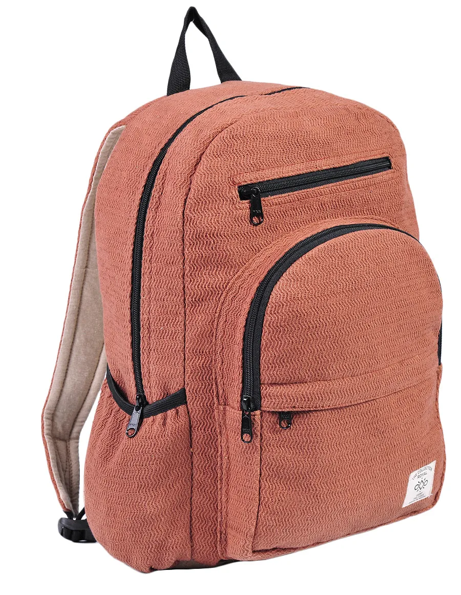 Hemp & Cotton Back Pack Bag