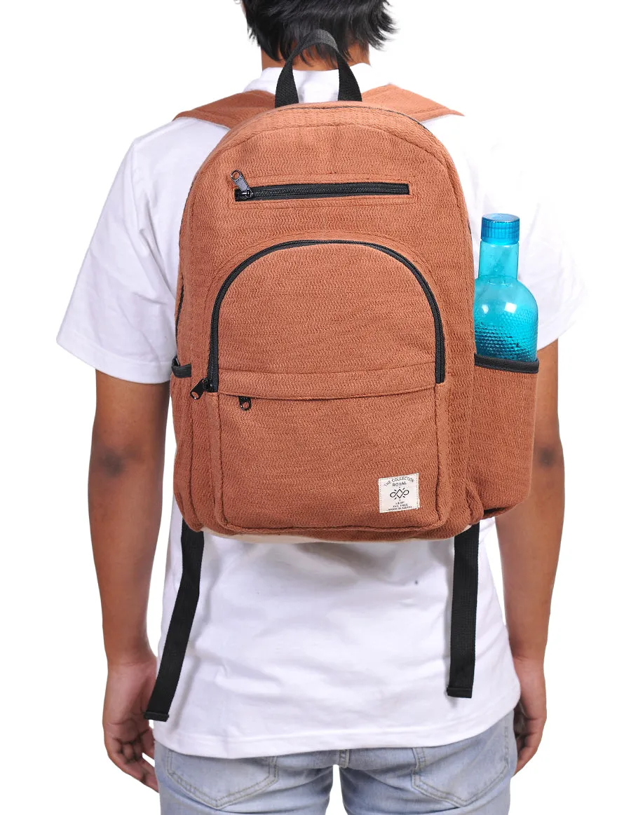 Hemp & Cotton Back Pack Bag