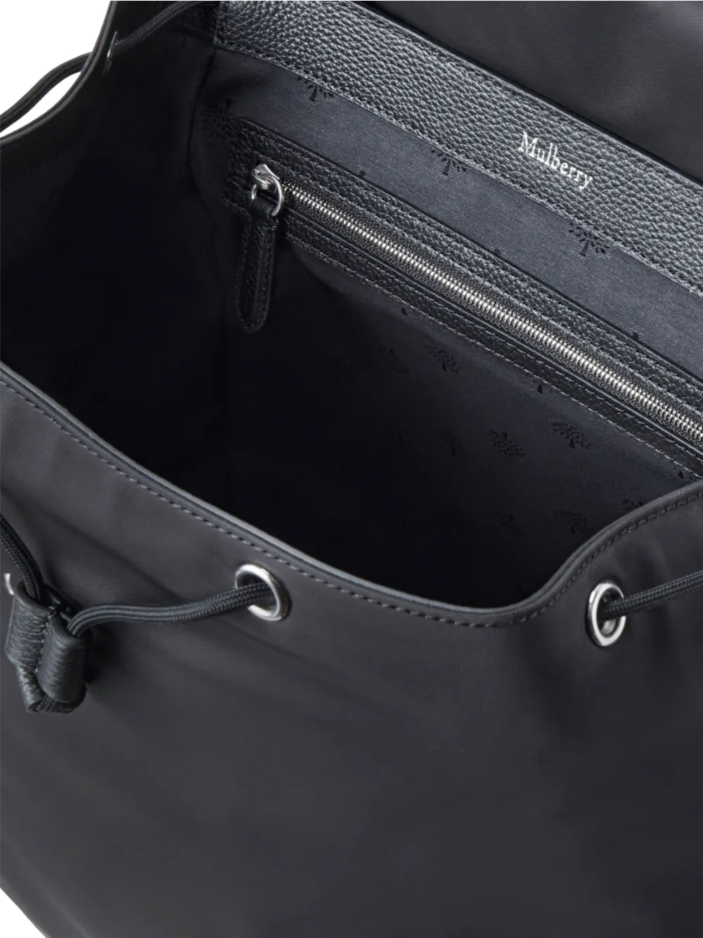 Heritage Nylon Backpack (Black)