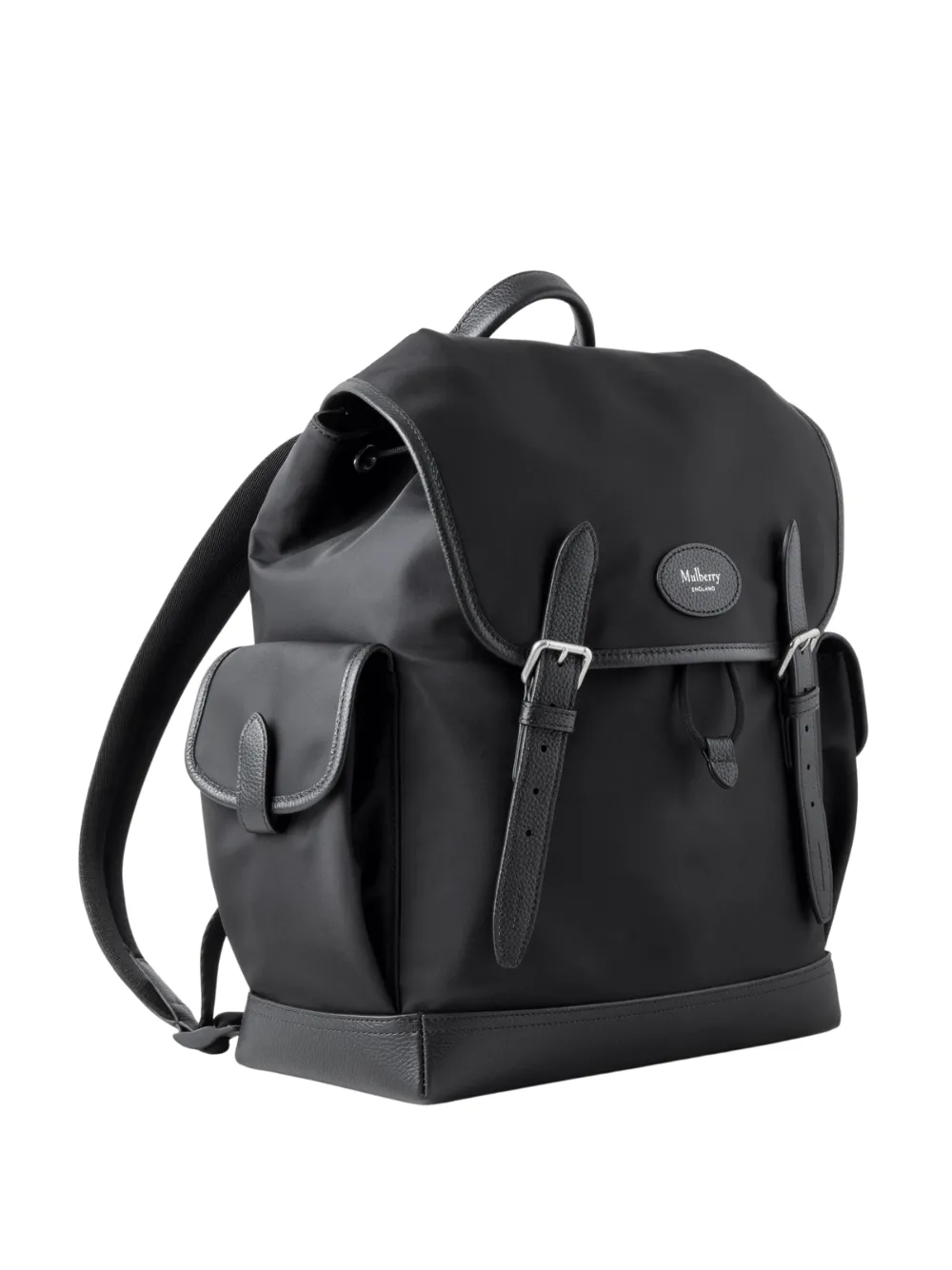 Heritage Nylon Backpack (Black)