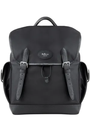 Heritage Nylon Backpack (Black)