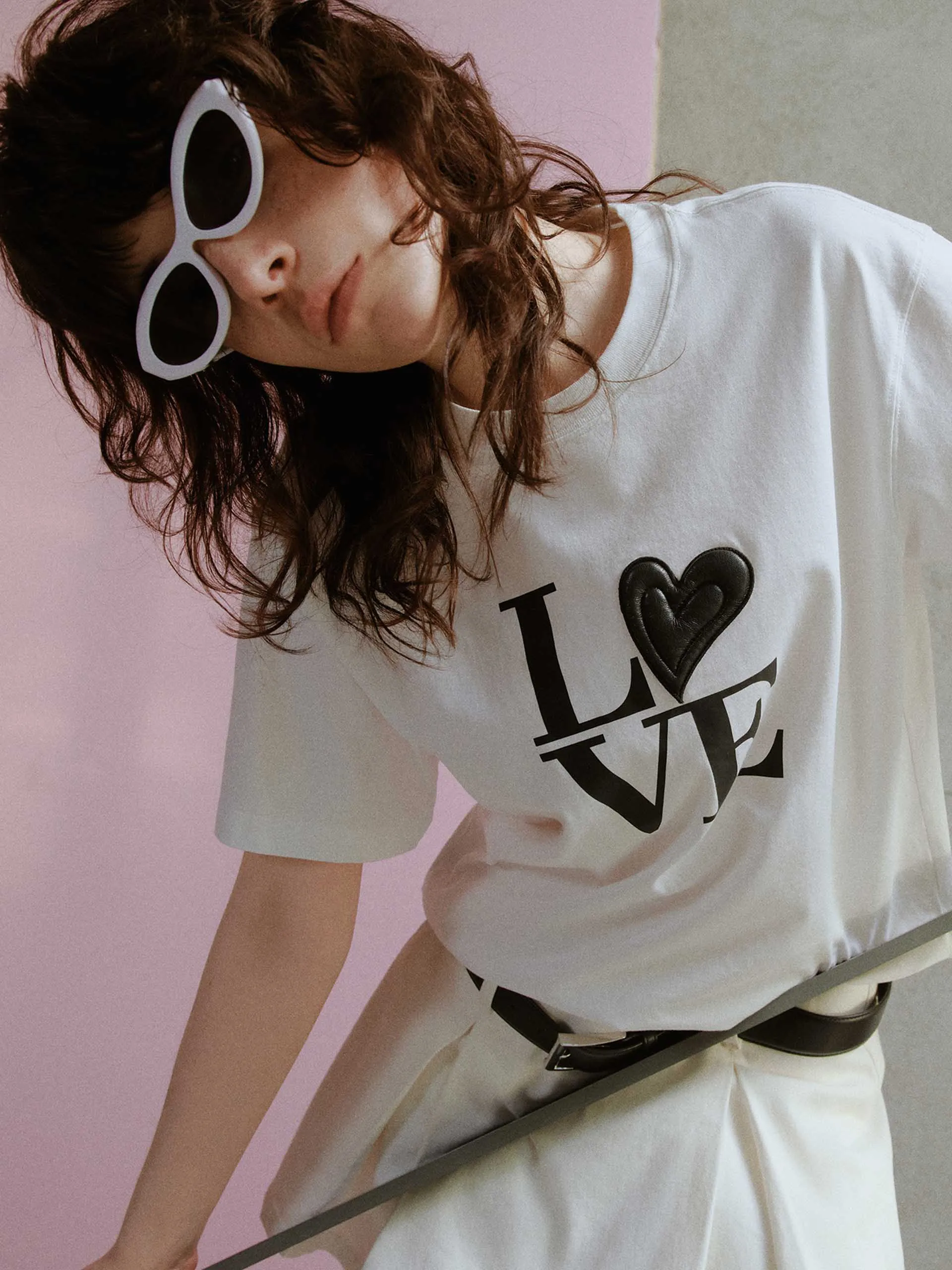 HOT SALE Cotton Letter Print T-shirt