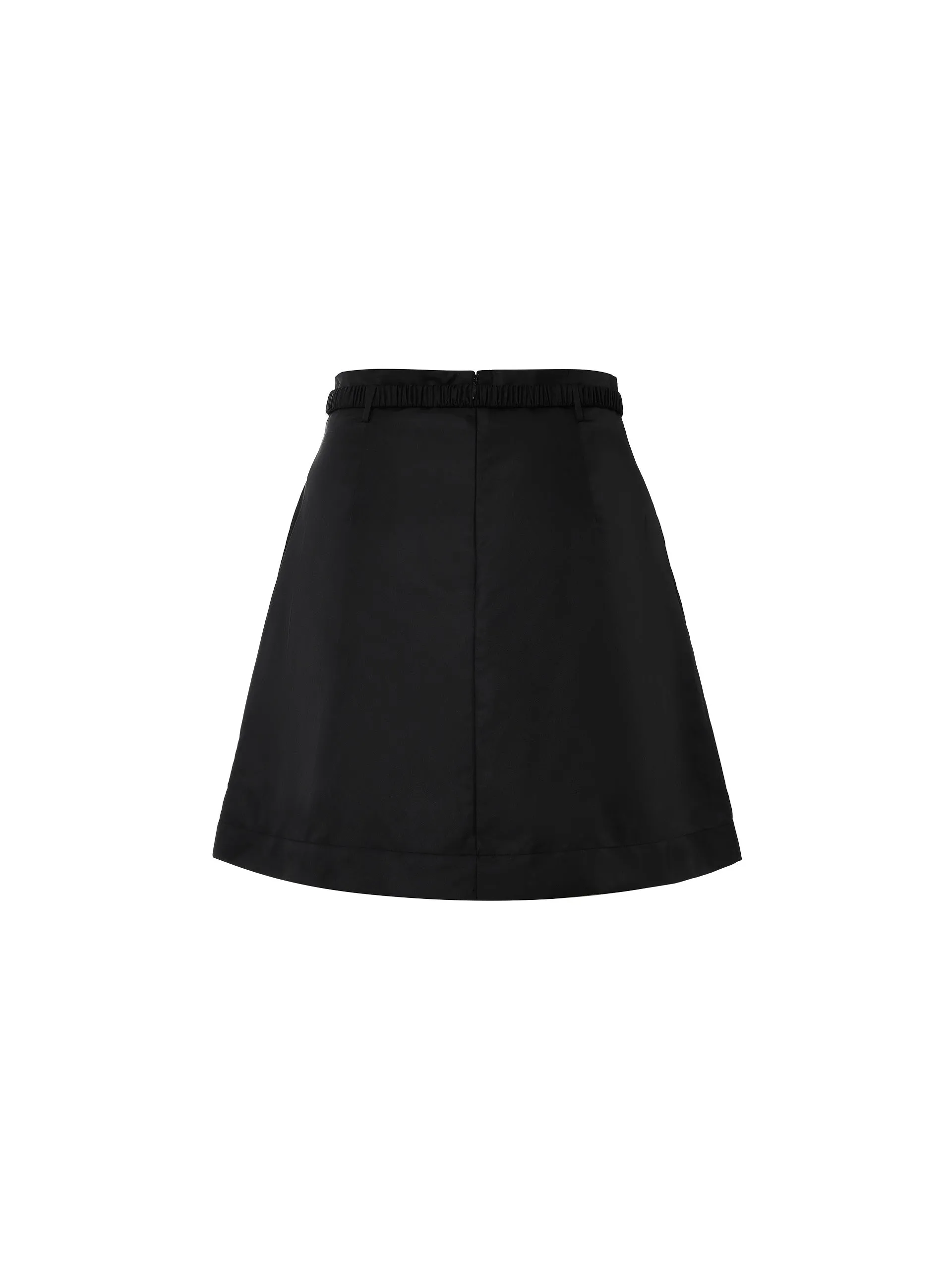 HOT SALE Pleated Front Slit Skirt