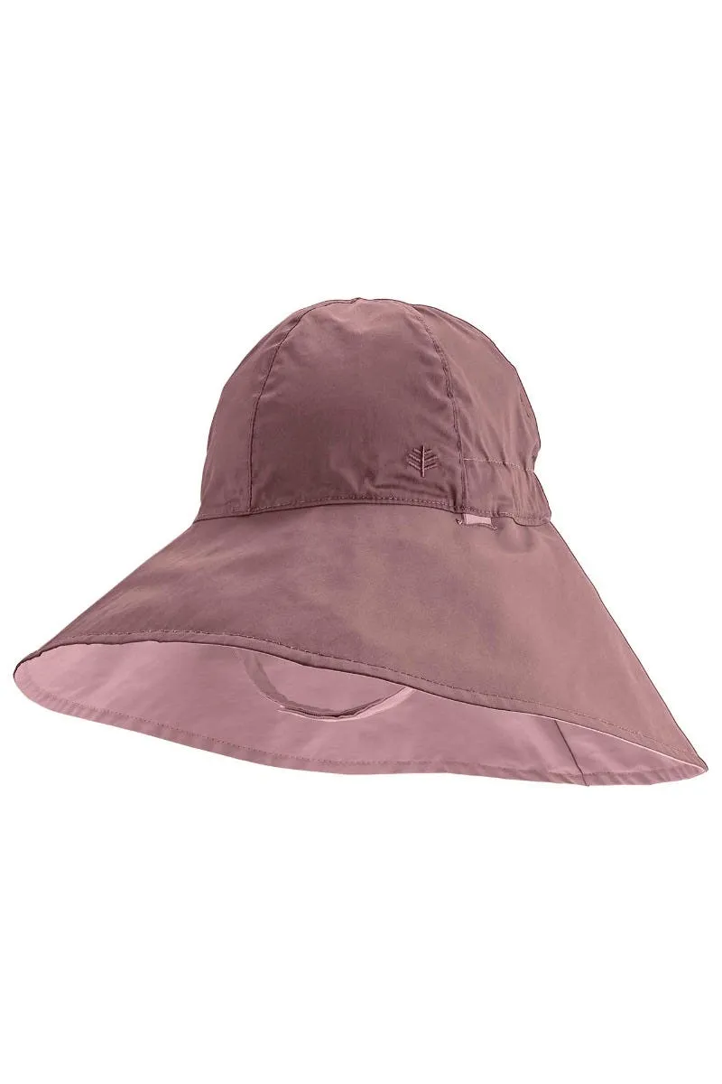 Kid's August Asymmetrical Hat  |  Pink Colorblock