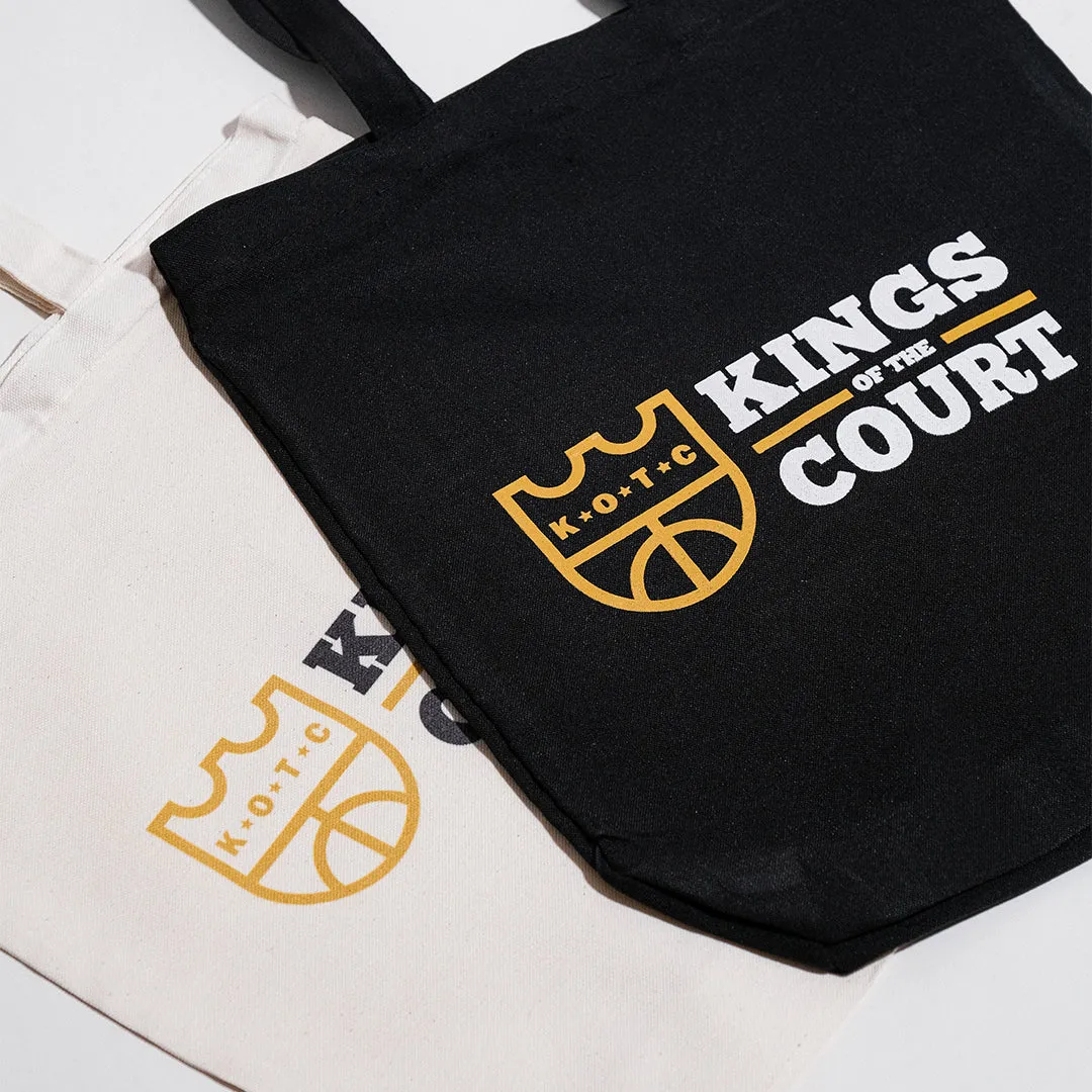 KOTC Tote Bag with Zipper 14x16 Inches Kings of the Court