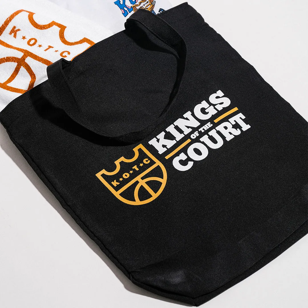 KOTC Tote Bag with Zipper 14x16 Inches Kings of the Court