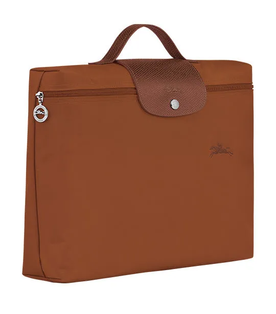 Le Pliage Green Briefcase S Cognac