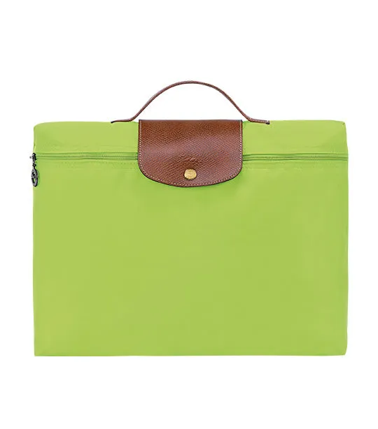 Le Pliage Original Briefcase S Green