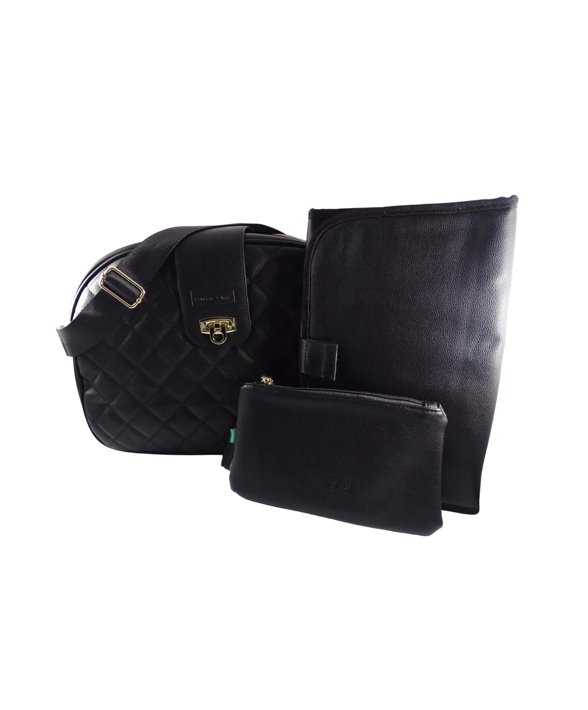 London Olivia Islington Cross Body Changing Bag - Black