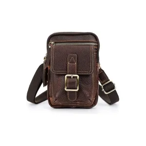 Luxury Leather Flap Crossbody Bag