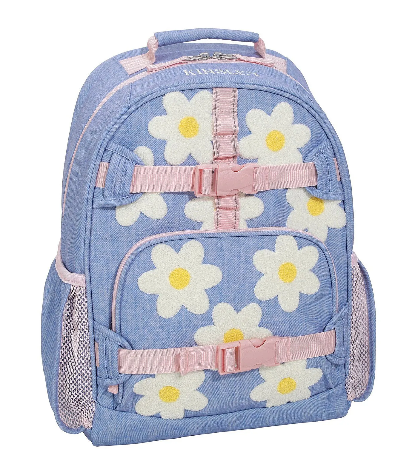 Mackenzie Blue Daisies Backpack and Lunch Collection