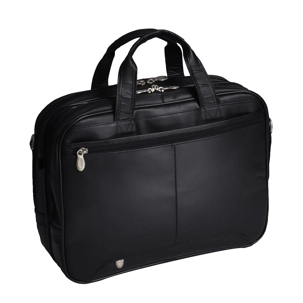 McKlein R Series 8071 Damen Leather Detachable Wheeled Laptop Case