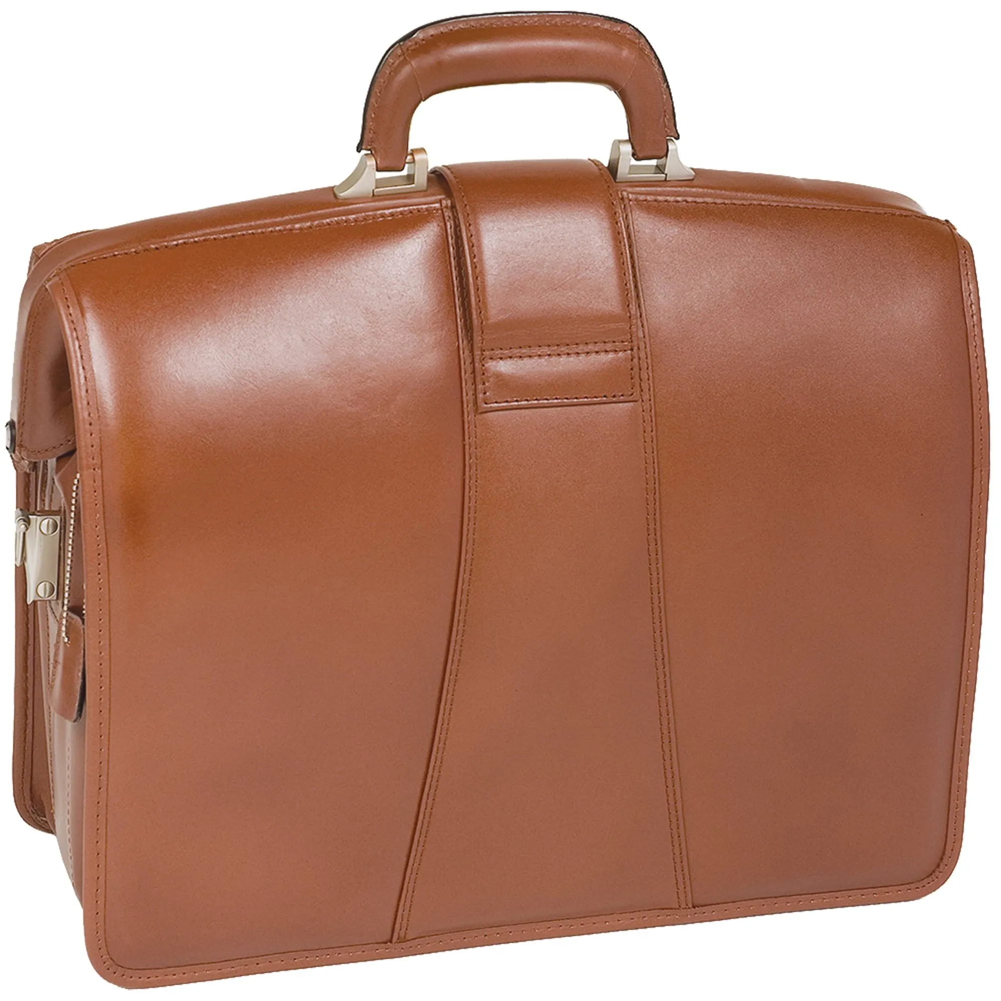 McKlein USA Harrison Leather 17" Partners Laptop Briefcase Assorted Colors