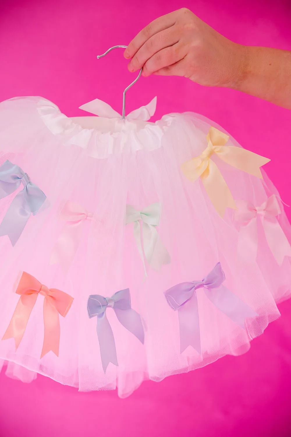 MINI KIDS PASTEL BOWS TUTU