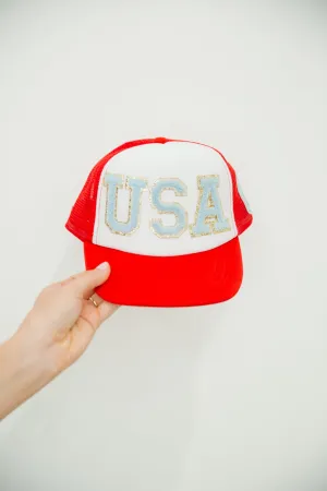 MINI KIDS USA TRUCKER HAT