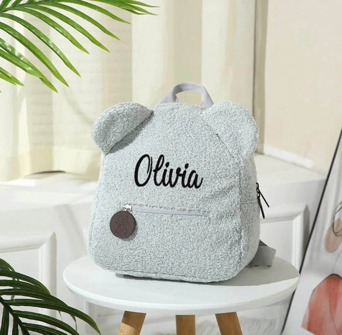 Personalised Kids Backpack with Embroidered Name for Kids