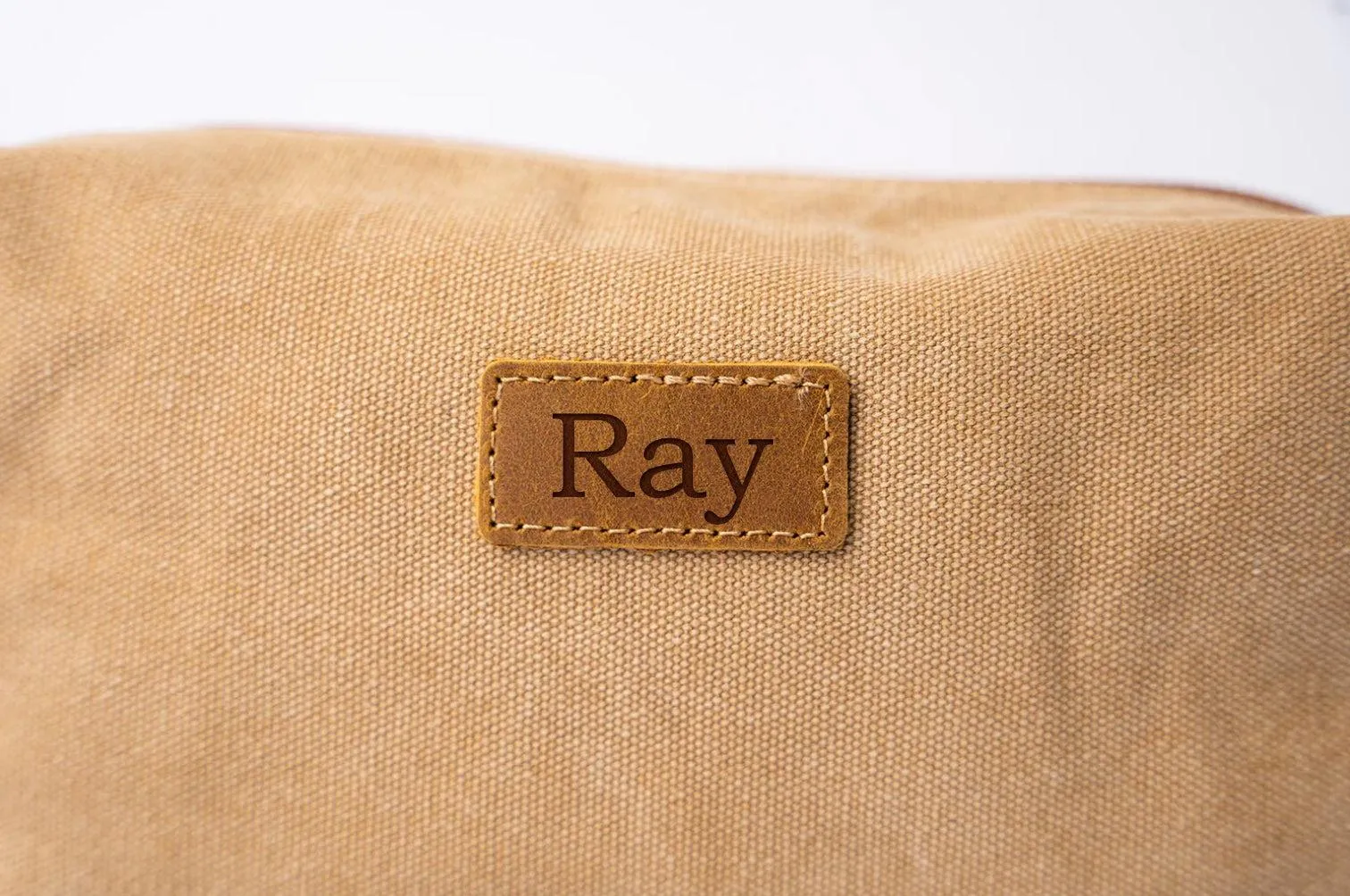 Personalized Canvas Travel Toiletry Bag