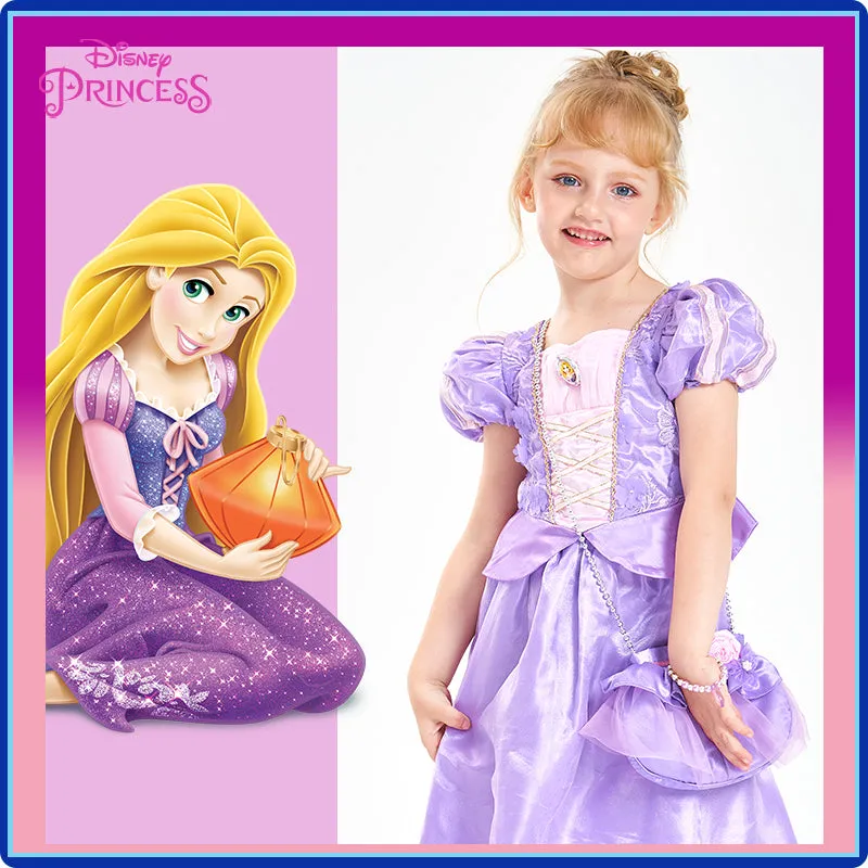 Princess Bag  Bracelet Set, Cinderella, Sleeping Beauty, Snow White, Rapunzel Accessories (2 pcs set)