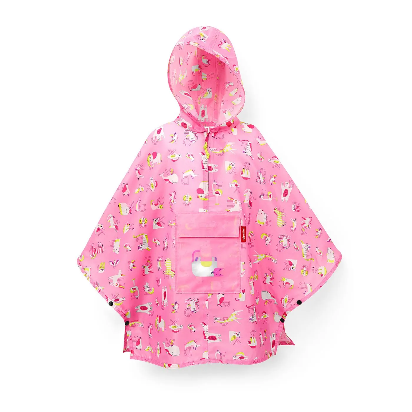 Reisenthel Mini Maxi Poncho M Kids ABC Friends Pink