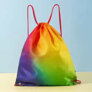 Swimming Bag Dry and Wet Separation Storage Bag Waterproof Beach Backpack, Color: Colorful Gradient