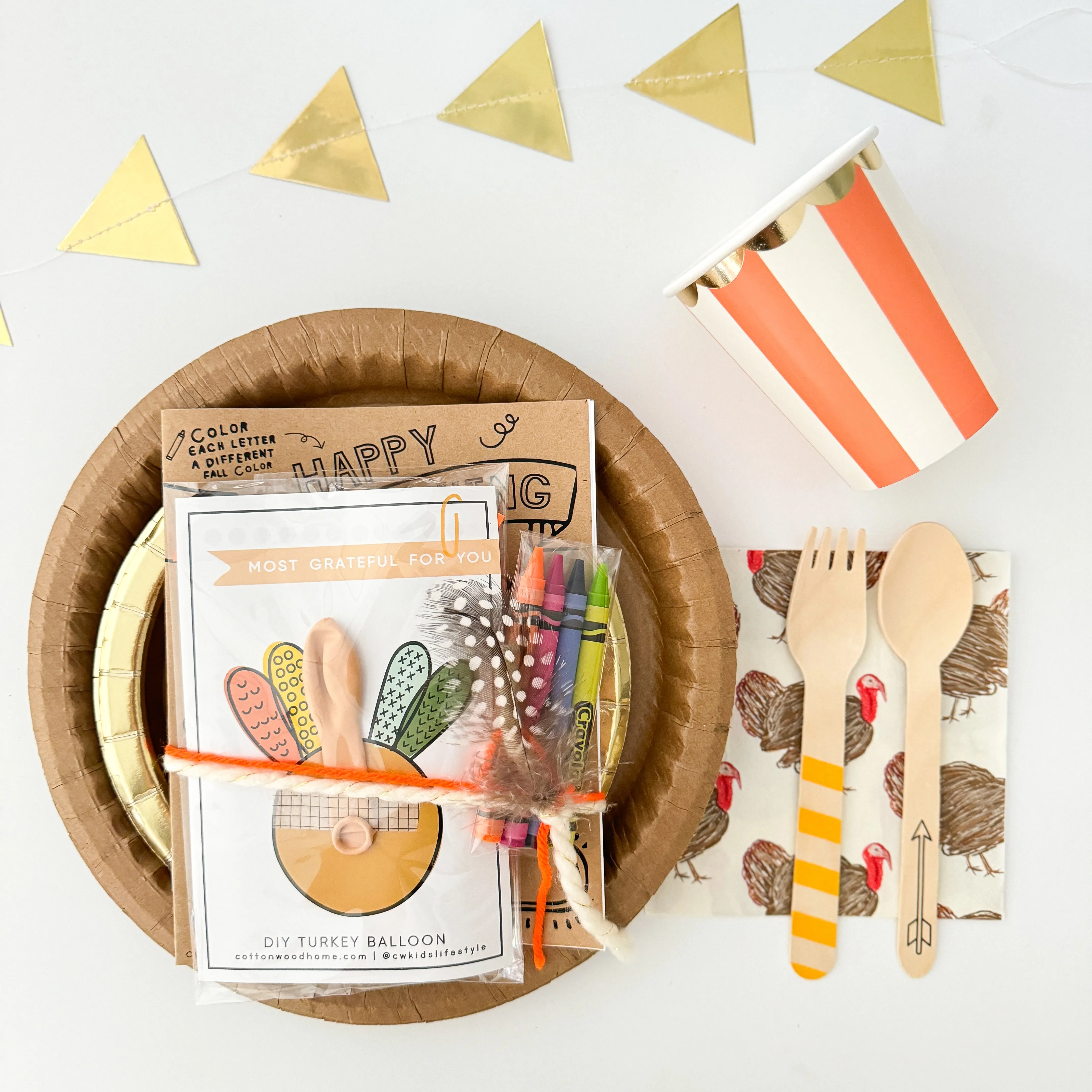 Thanksgiving Mini Party Kit