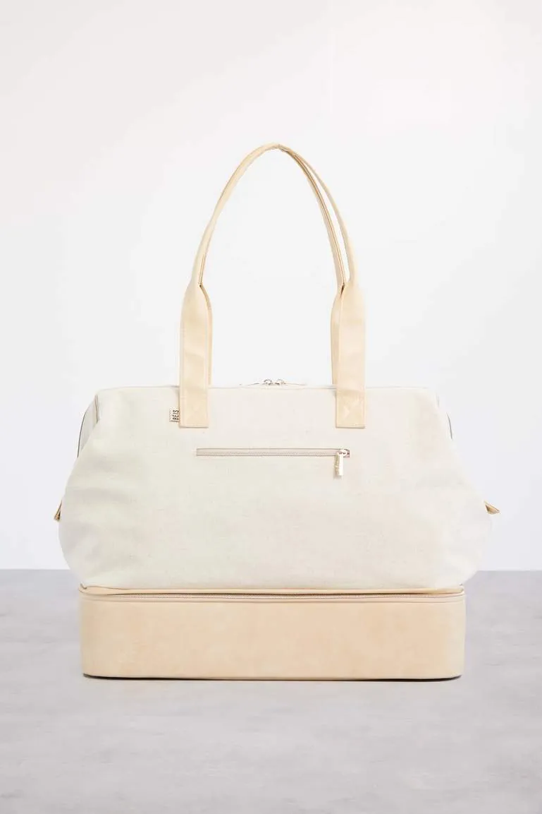 The Convertible Weekender in Beige