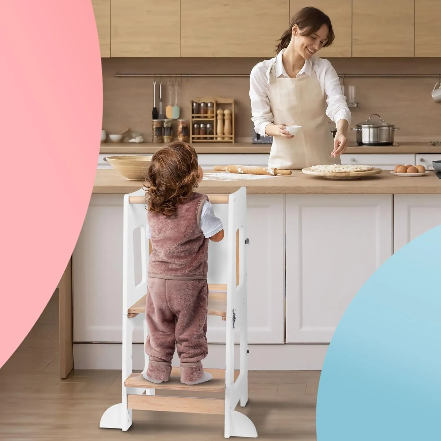 Toddler Learning Tower & Mini Desk